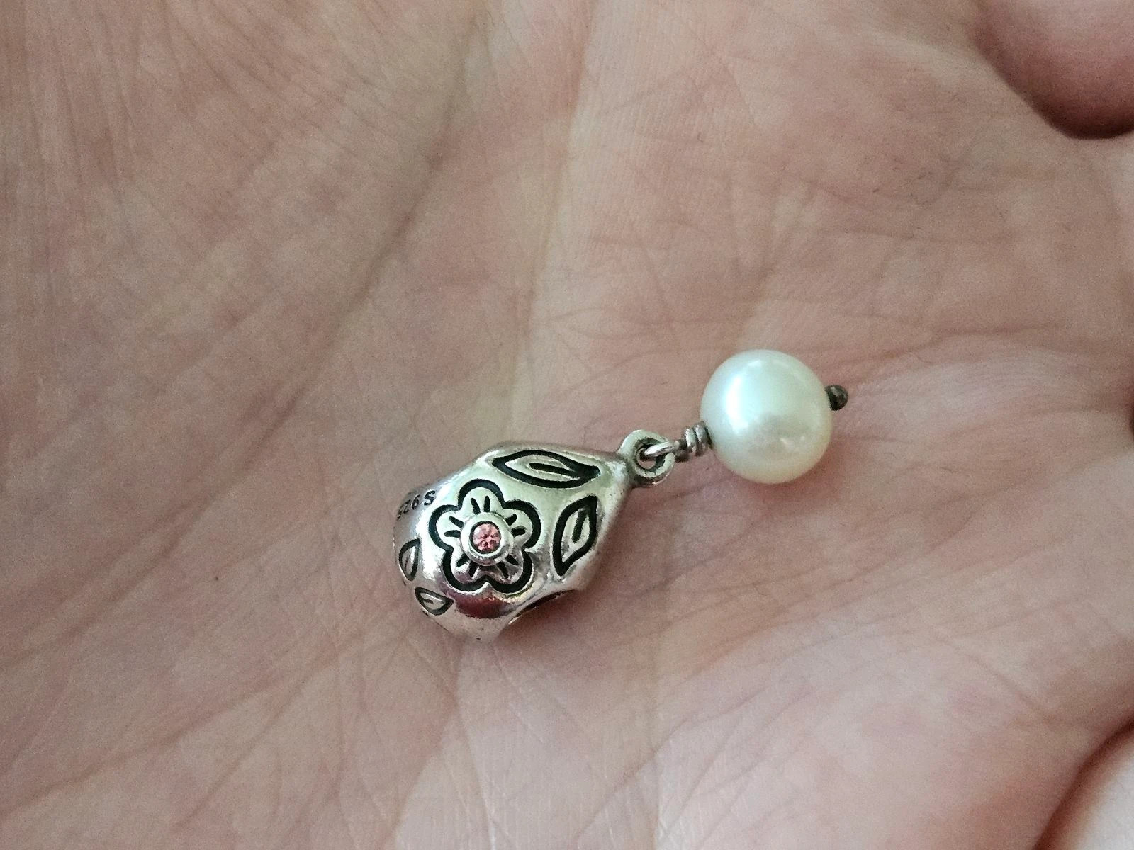 Pandora pendant pearl pink – photo 4